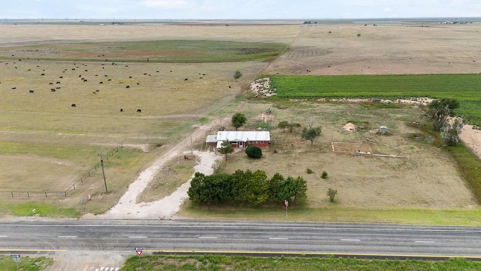 2.1 Acres of Residential Land with Home for Sale in Kress, Texas