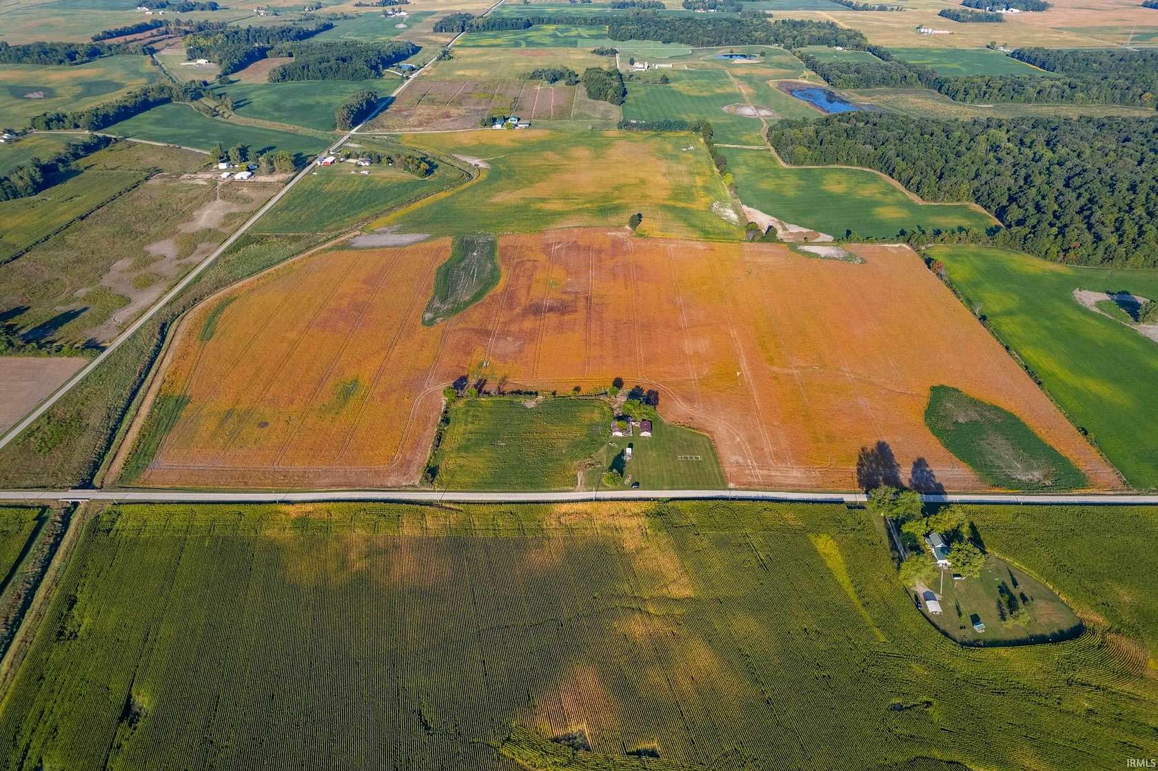 61.6 Acres of Agricultural Land for Sale in Montpelier, Indiana