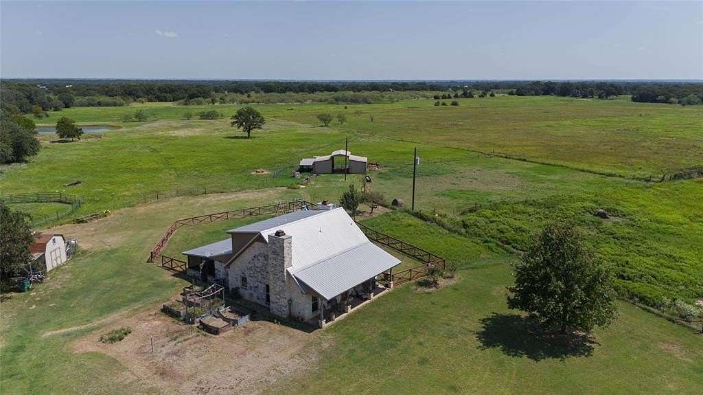 32.2 Acres of Land with Home for Sale in Aquilla, Texas