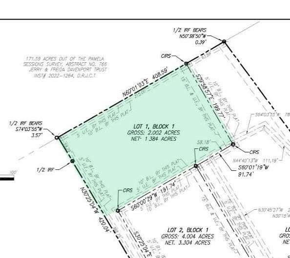 2 Acres of Residential Land for Sale in Grandview, Texas