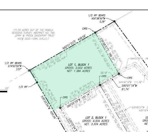 2 Acres of Residential Land for Sale in Grandview, Texas
