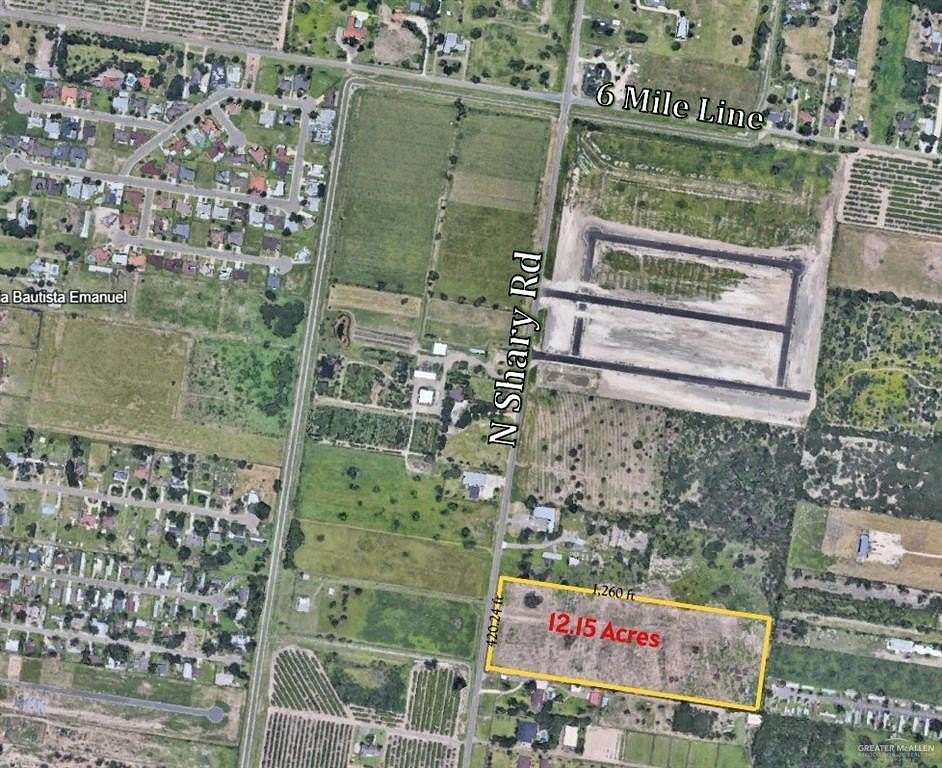 12.2 Acres of Land for Sale in Mission, Texas