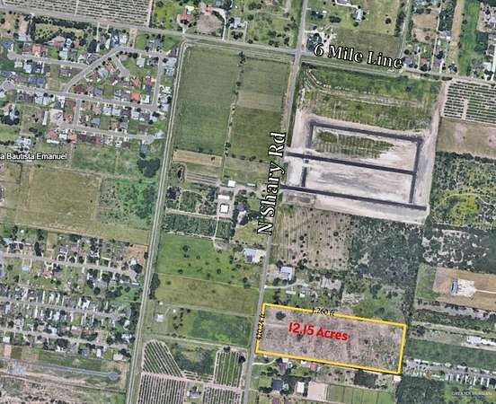 12.2 Acres of Land for Sale in Mission, Texas