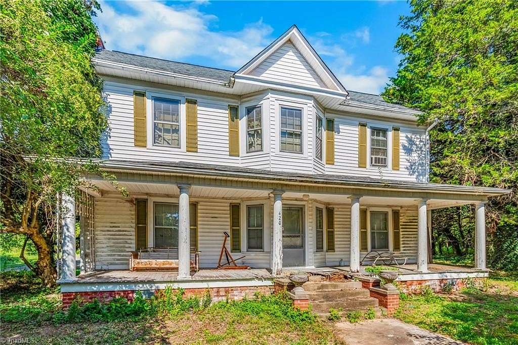 8.2 Acres of Land with Home for Sale in Yadkinville, North Carolina