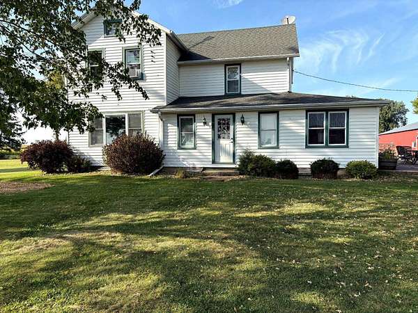 34.7 Acres of Agricultural Land with Home for Sale in Lena, Illinois