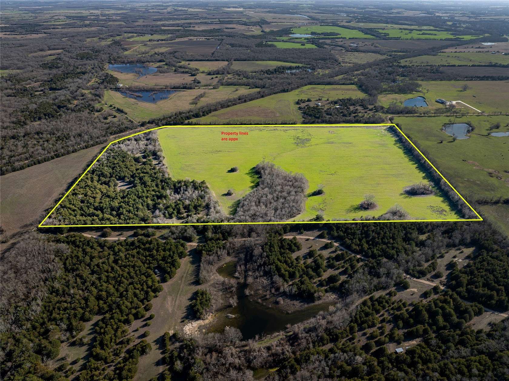 60 Acres of Recreational Land for Sale in Roxton, Texas
