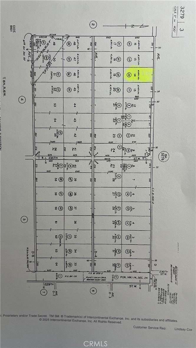 5 Acres of Land for Sale in Lancaster, California