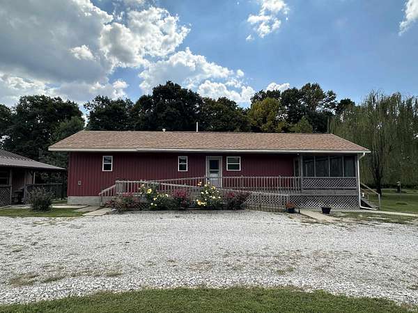 2 Acres of Residential Land with Home for Sale in French Lick, Indiana