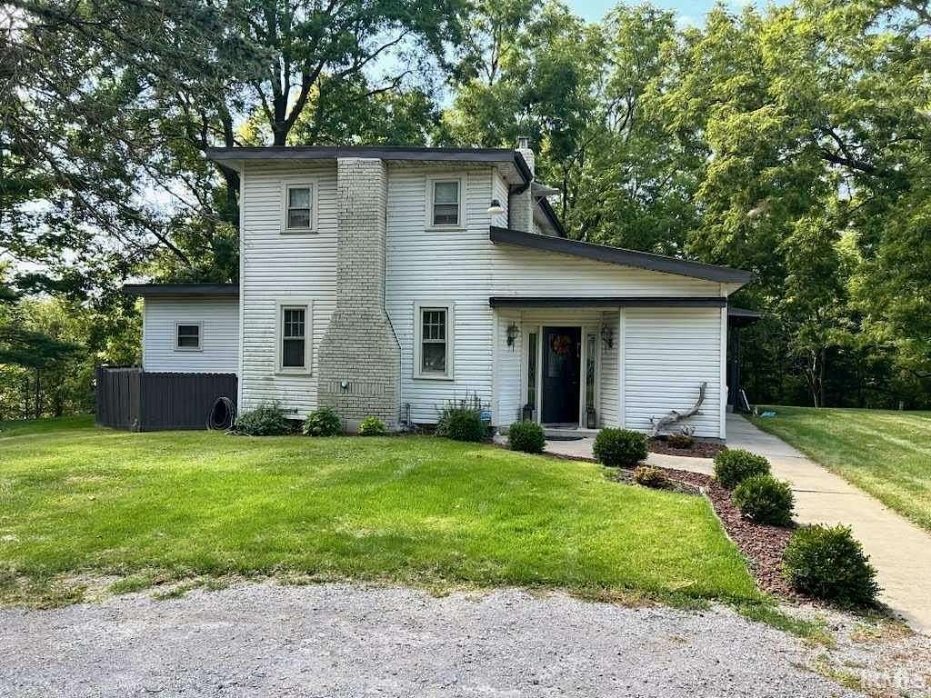 1.7 Acres of Residential Land with Home for Auction in Corunna, Indiana