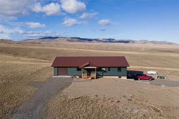 20 Acres of Land with Home for Sale in Twin Bridges, Montana