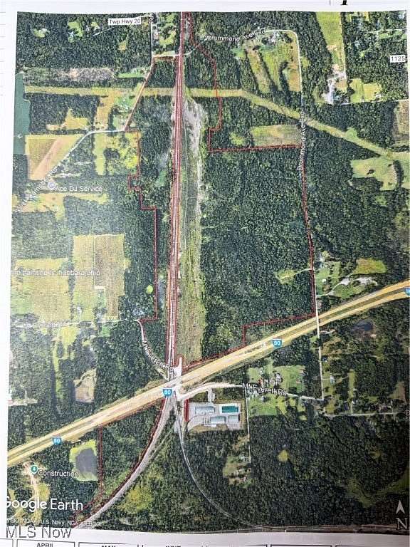 242 Acres of Land for Sale in Hubbard, Ohio