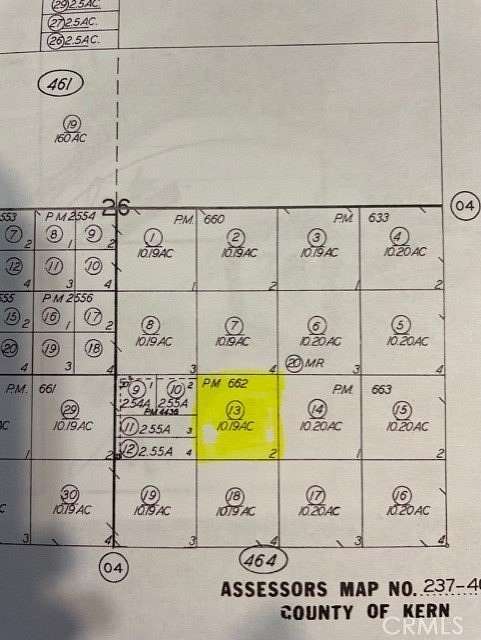 10.2 Acres of Land for Sale in Mojave, California