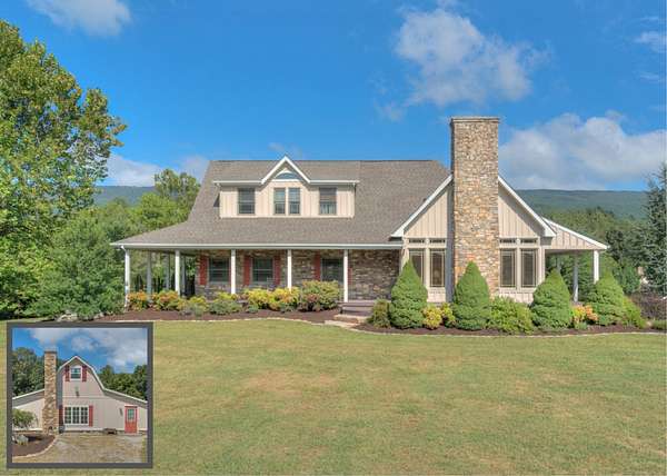 23 Acres of Land with Home for Sale in Catawba, Virginia