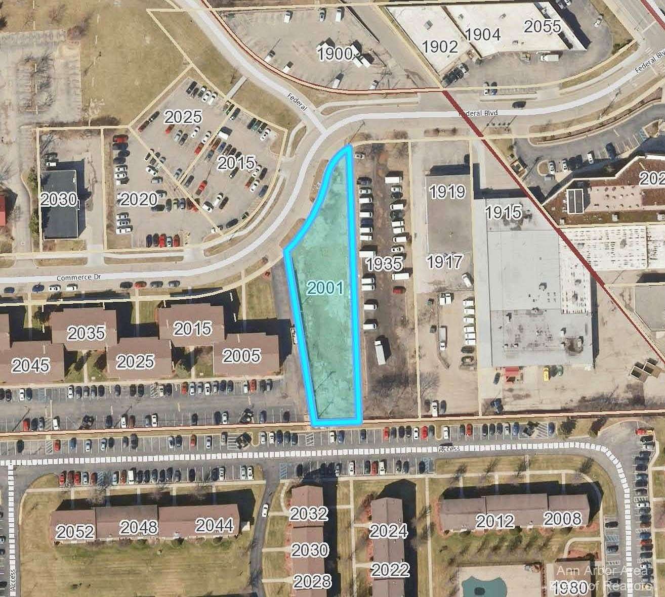 0.56 Acres of Commercial Land for Sale in Ann Arbor, Michigan