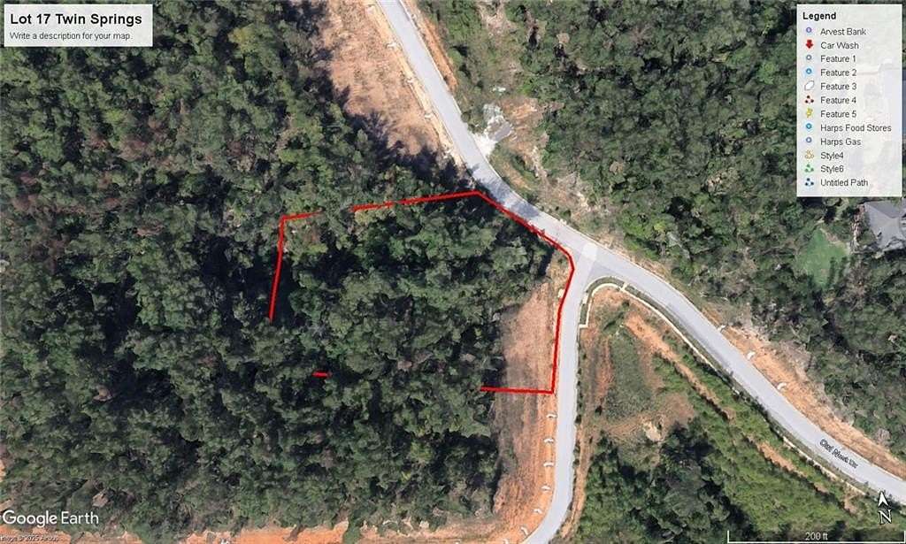 1.16 Acres of Residential Land for Sale in Fayetteville, Arkansas