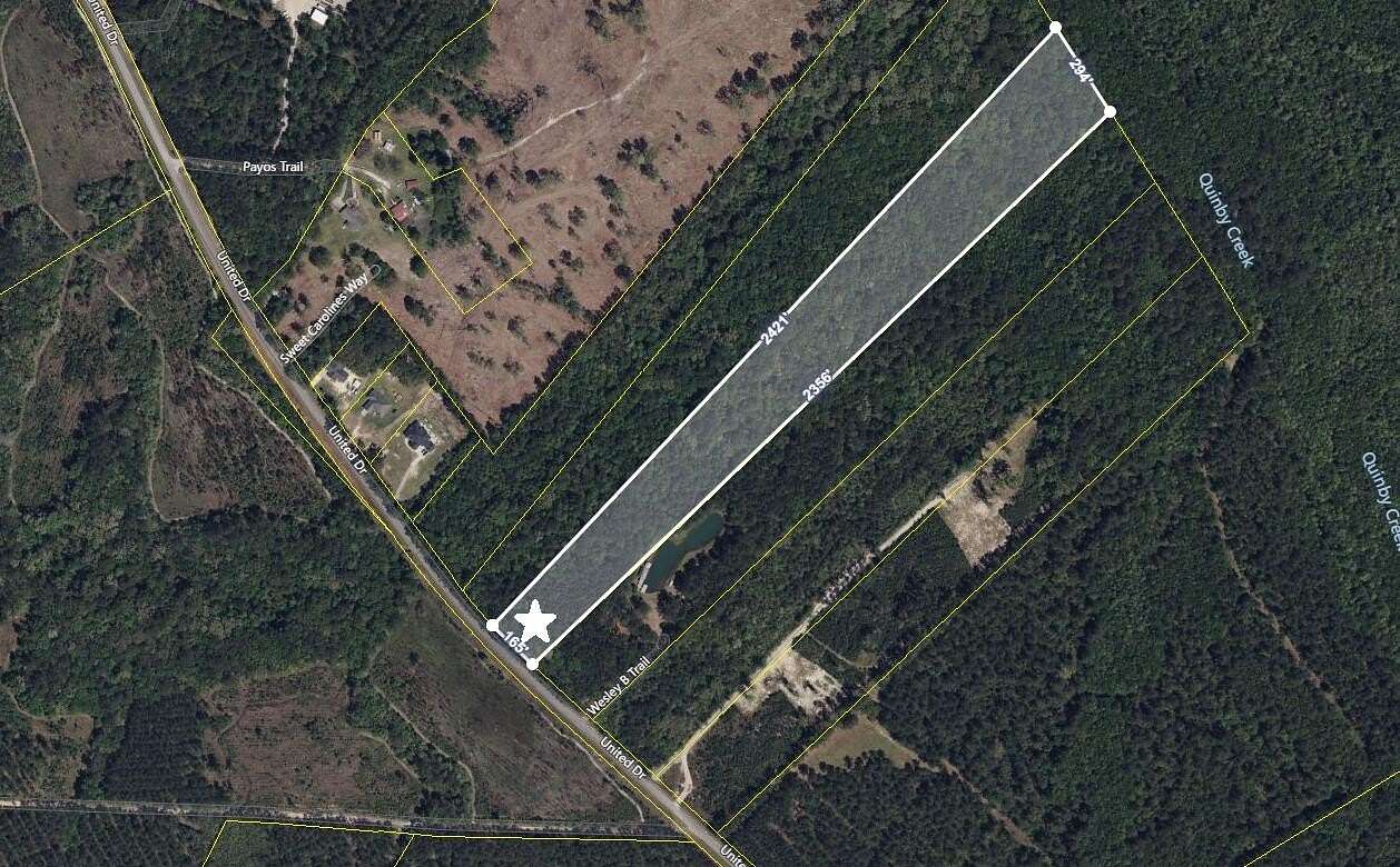 12.6 Acres of Land for Sale in Huger, South Carolina