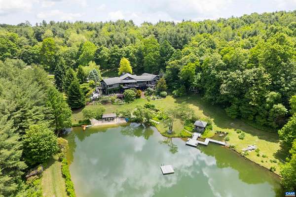 29.6 Acres of Recreational Land with Home for Sale in Floyd, Virginia