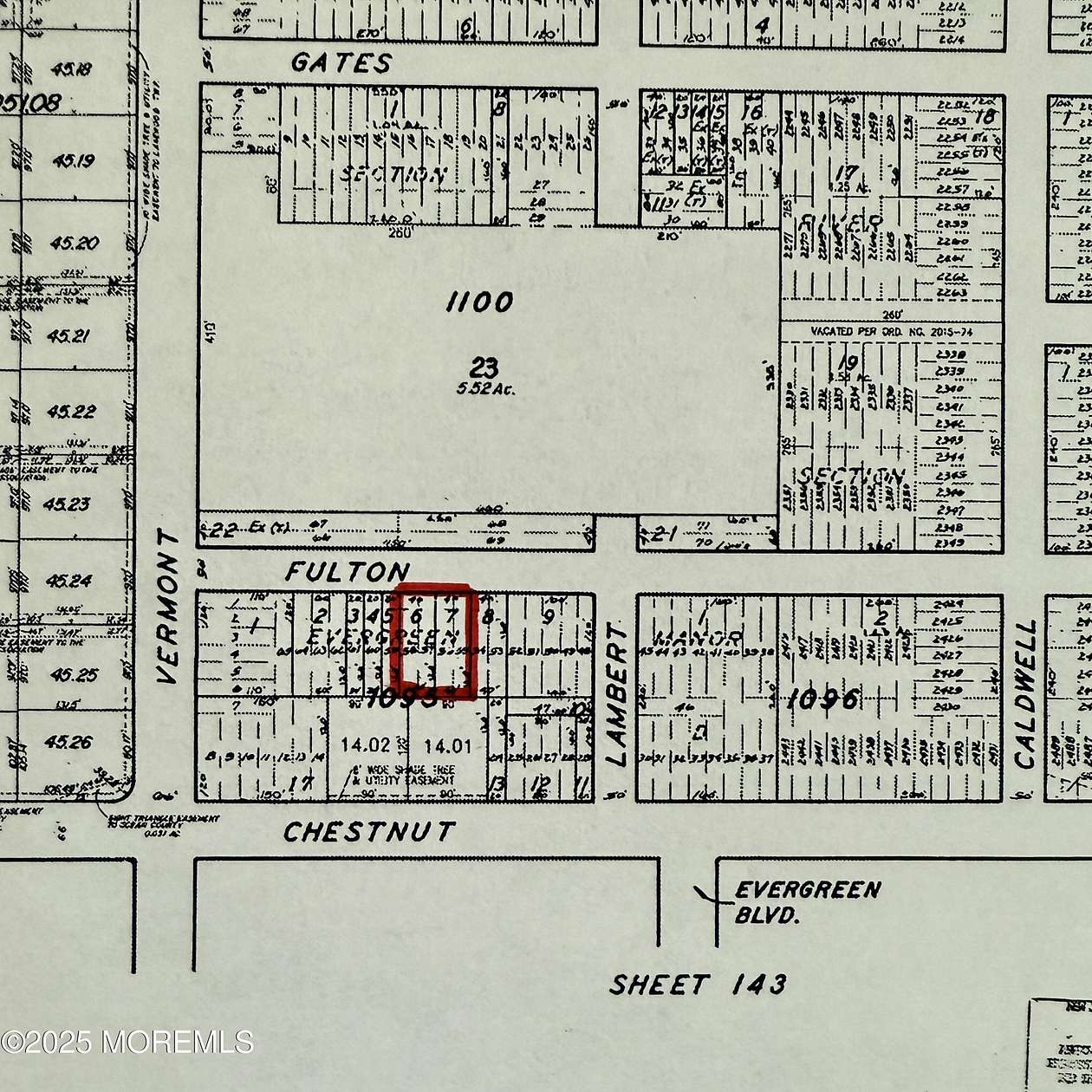 0.22 Acres of Land for Sale in Lakewood, New Jersey