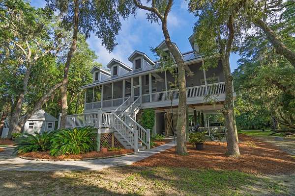 3.65 Acres of Residential Land with Home for Sale in Edisto Island, South Carolina
