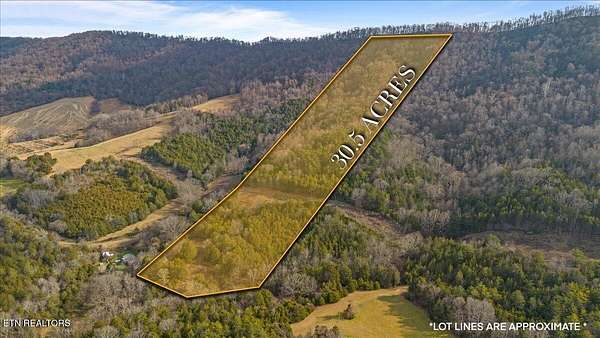 30.5 Acres of Recreational Land for Sale in Tazewell, Tennessee