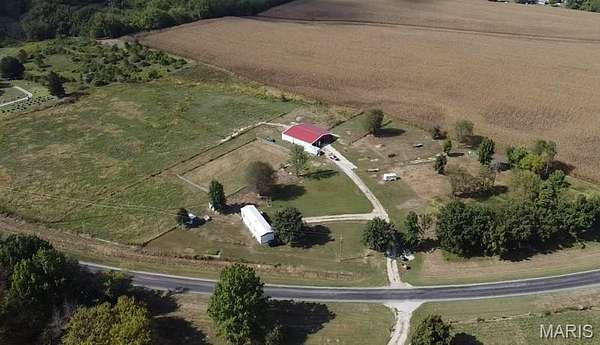 11 Acres of Land with Home for Sale in Mulberry Grove, Illinois