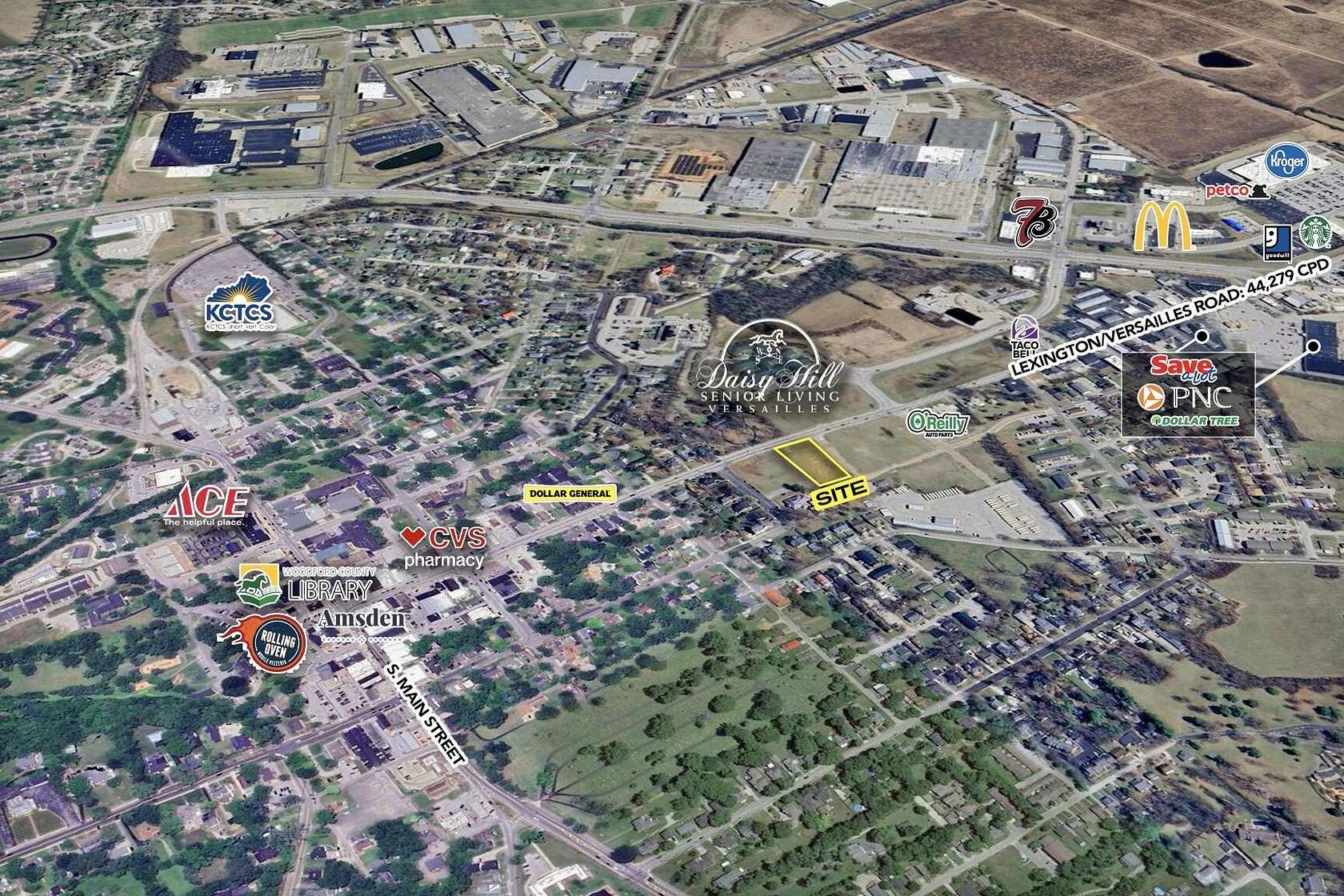 0.85 Acres of Mixed-Use Land for Sale in Versailles, Kentucky