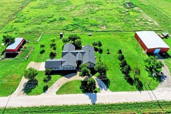 10 Acres of Residential Land with Home for Sale in Spearman, Texas
