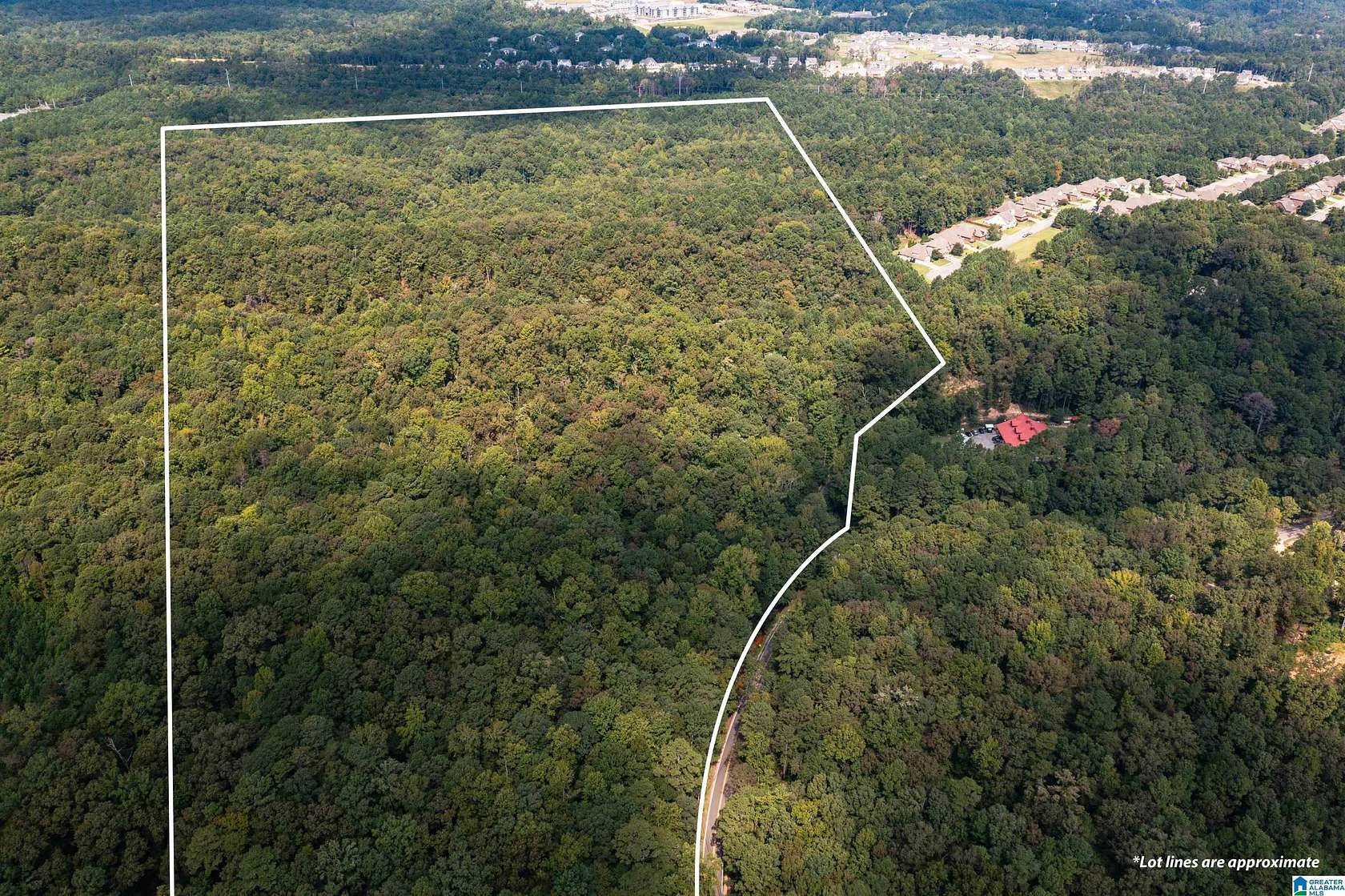 101 Acres of Recreational Land for Sale in Birmingham, Alabama