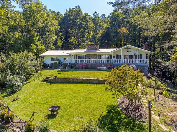 2.58 Acres of Land with Home for Sale in Franklin, North Carolina