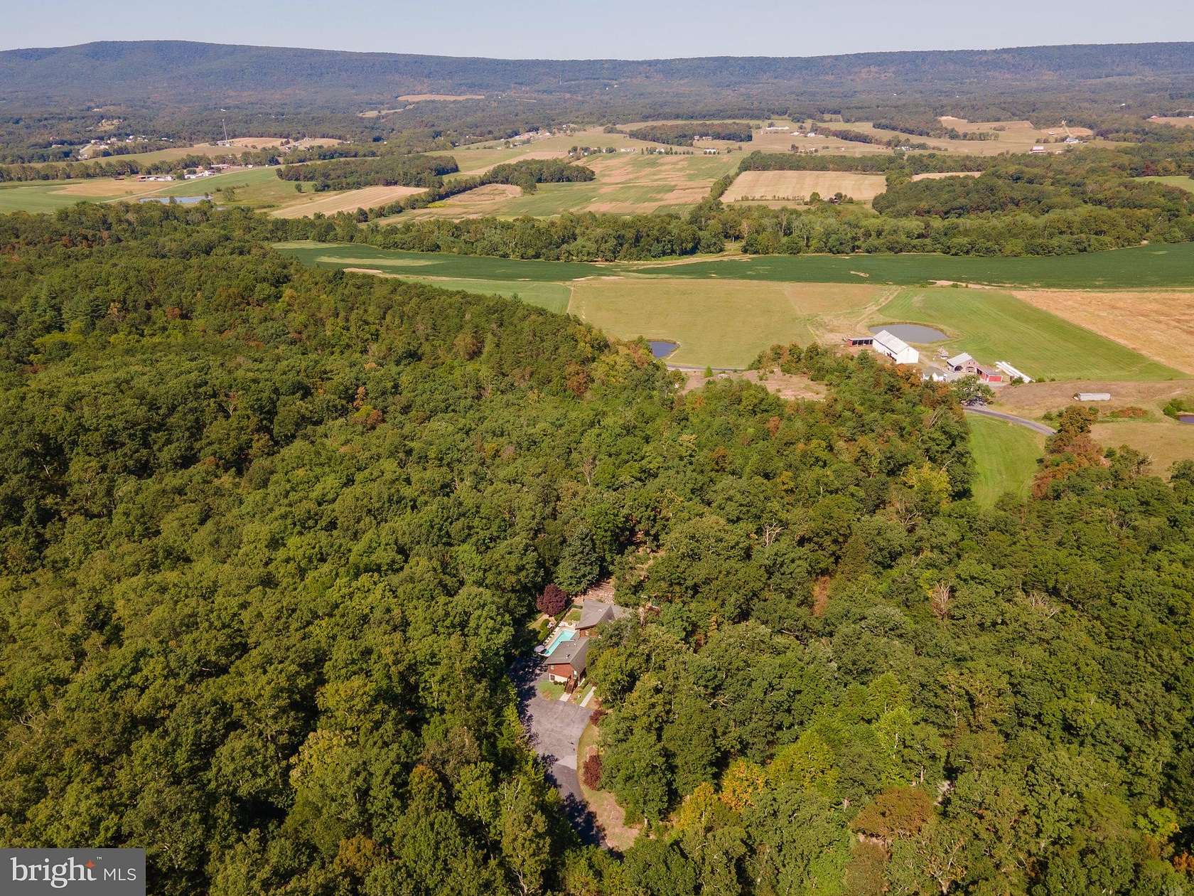 27.4 Acres of Recreational Land with Home for Sale in Hedgesville, West Virginia