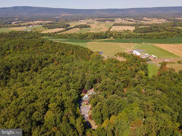 27.4 Acres of Recreational Land with Home for Sale in Hedgesville, West Virginia