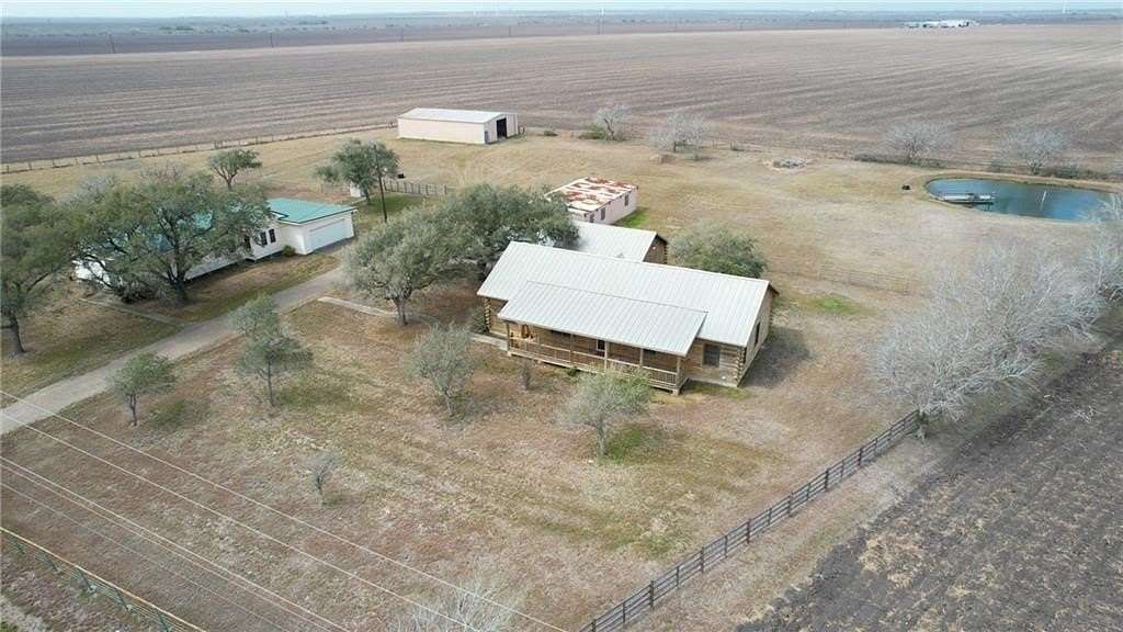 3.67 Acres of Land with Home for Sale in Mathis, Texas