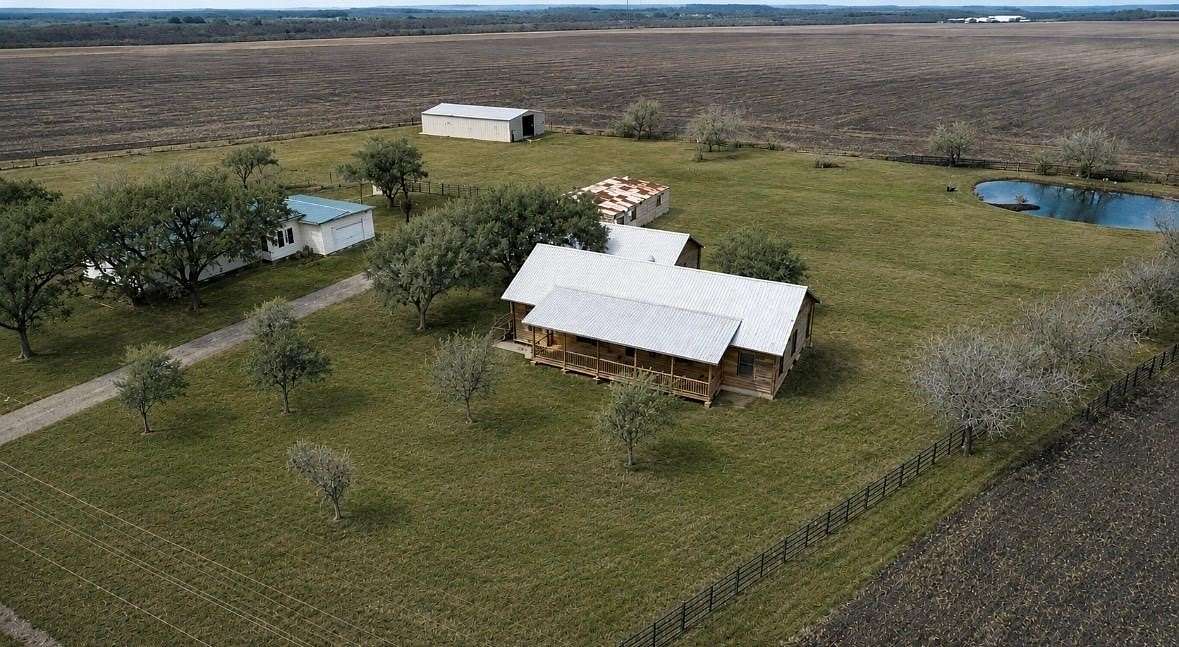 3.67 Acres of Land with Home for Sale in Mathis, Texas
