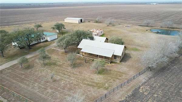 3.67 Acres of Land with Home for Sale in Mathis, Texas