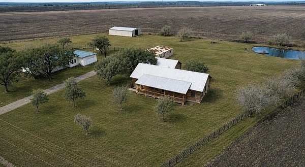 3.67 Acres of Land with Home for Sale in Mathis, Texas