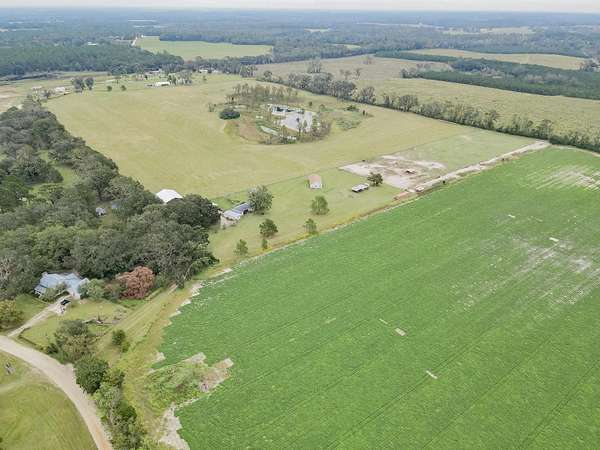 57.8 Acres of Land with Home for Sale in Madison, Florida