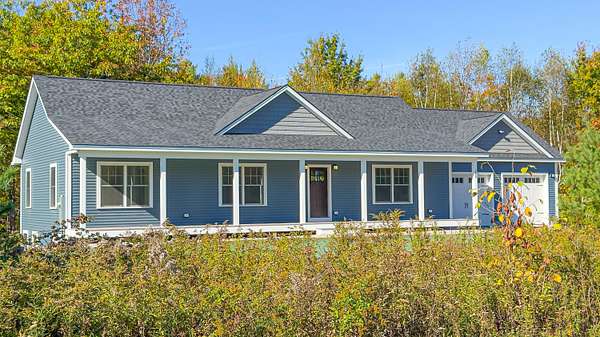 2.8 Acres of Residential Land with Home for Sale in Harrison, Maine