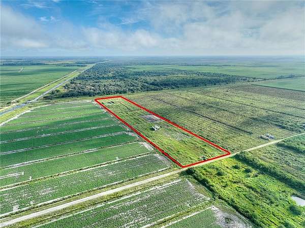 9.7 Acres of Land for Sale in LaBelle, Florida