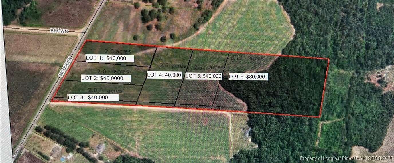 2 Acres of Land for Sale in Red Springs, North Carolina