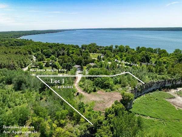 1.82 Acres of Residential Land for Sale in Sturgeon Bay, Wisconsin
