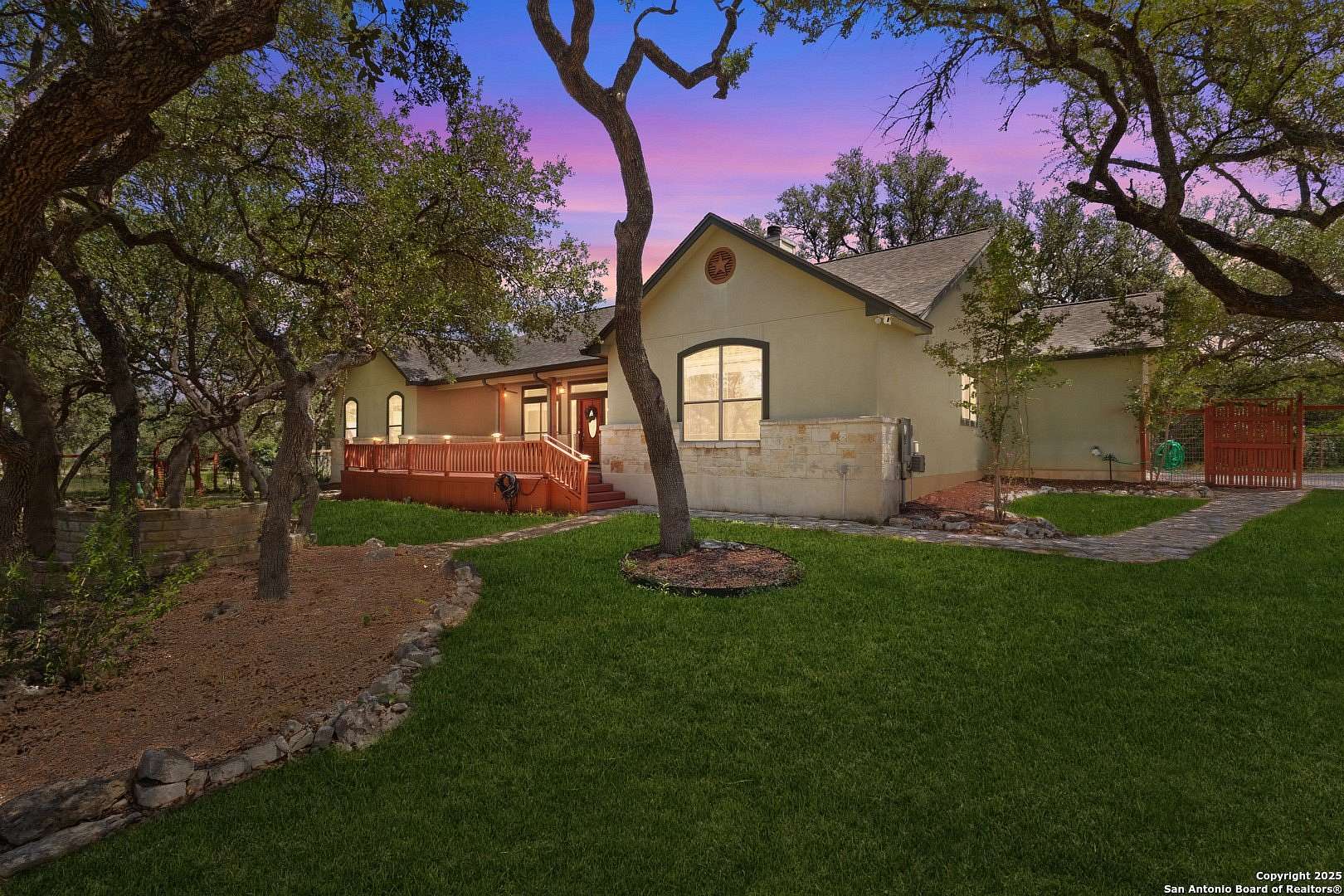 5.33 Acres of Residential Land with Home for Sale in Spring Branch, Texas