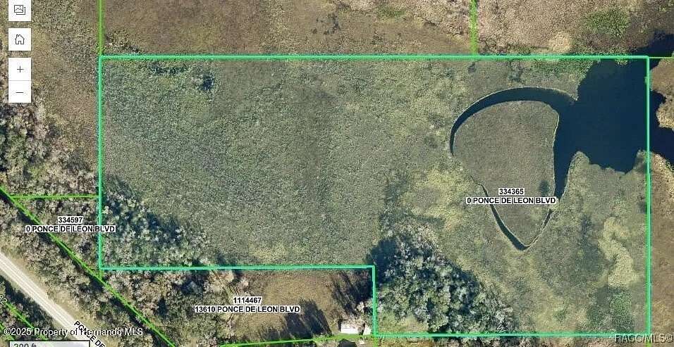 18.6 Acres of Land for Sale in Brooksville, Florida