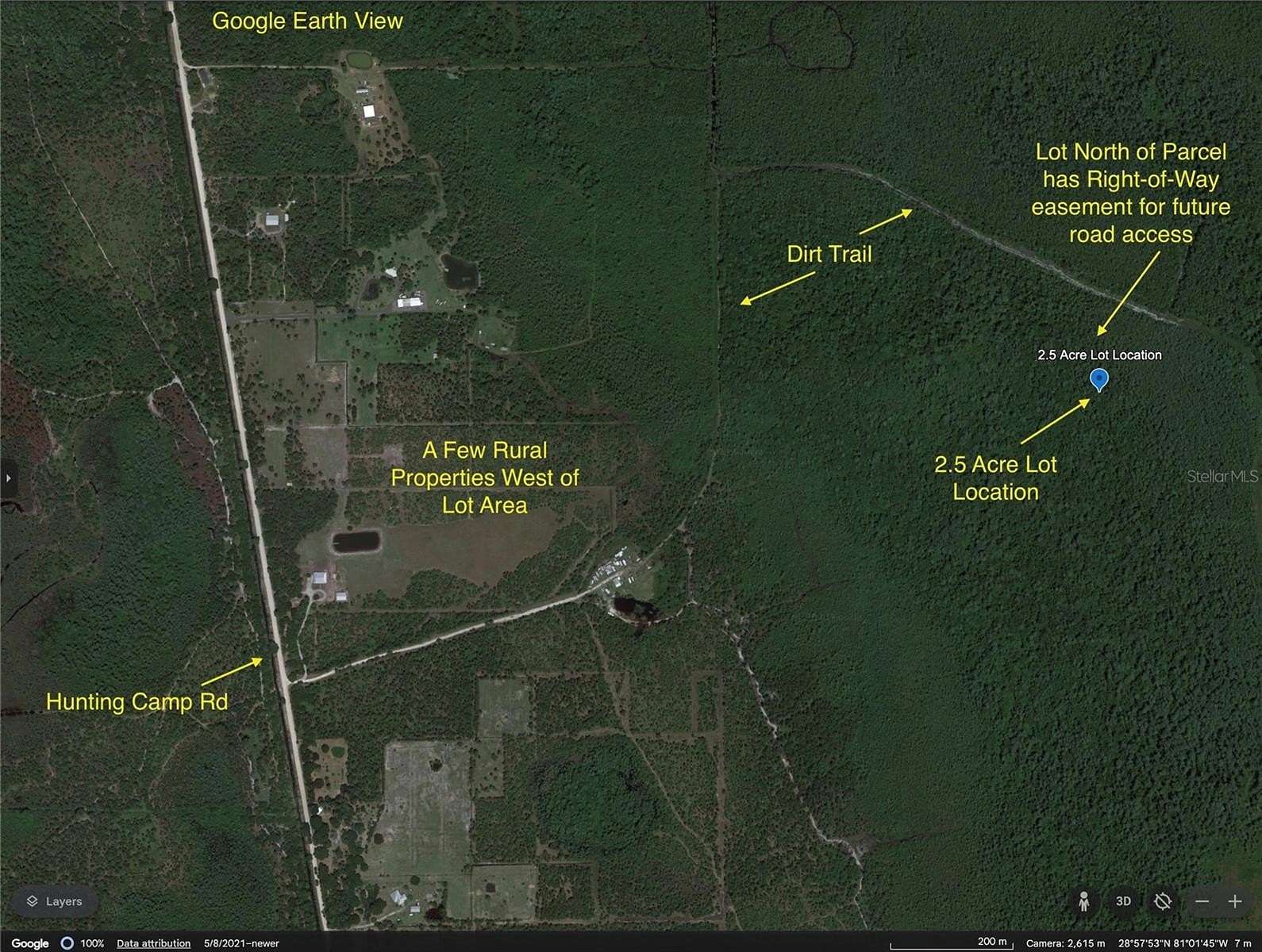2.5 Acres of Land for Sale in New Smyrna Beach, Florida