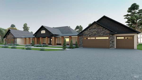 5 Acres of Residential Land with Home for Sale in Emmett, Idaho