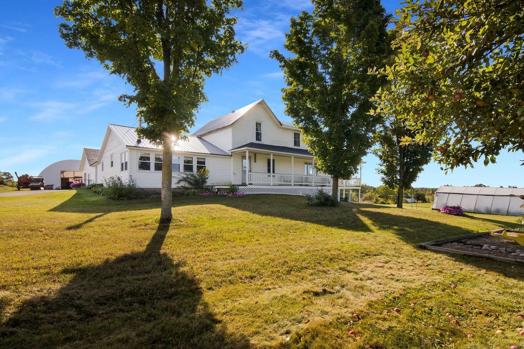 50 Acres of Land with Home for Sale in Le Roy, Michigan