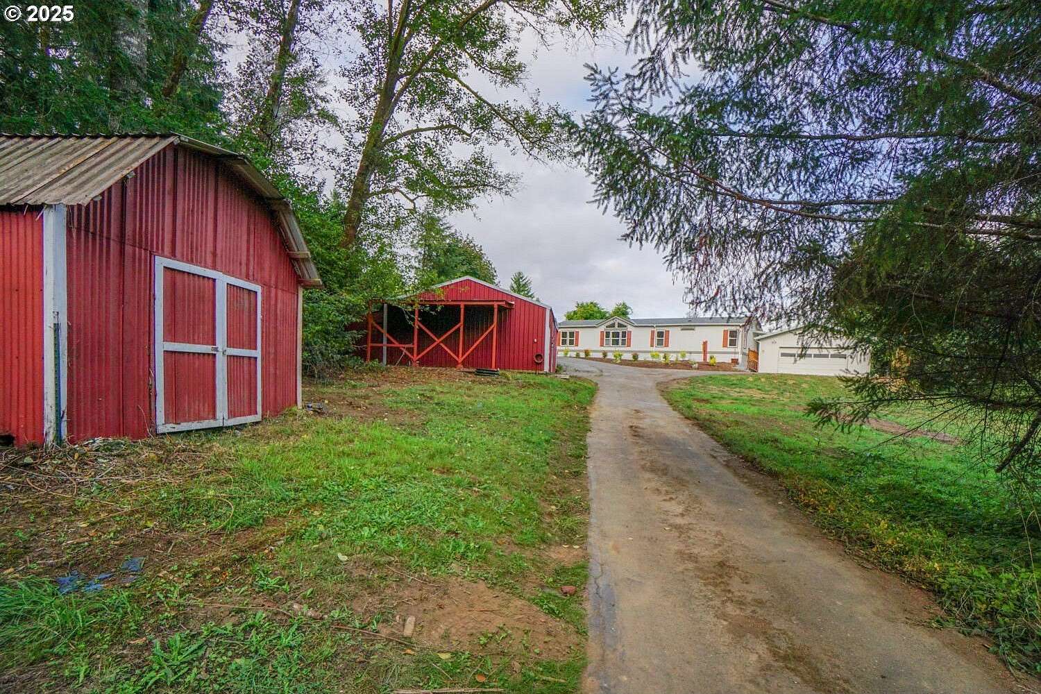 5 Acres of Residential Land with Home for Sale in Woodland, Washington