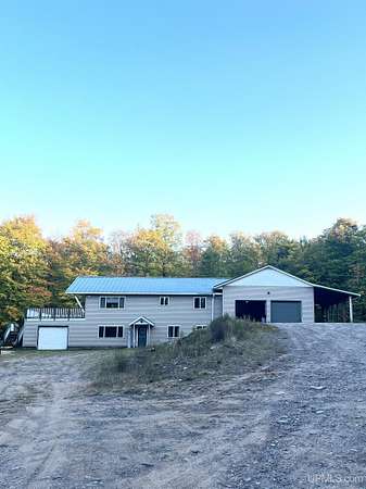 12 Acres of Land with Home for Sale in Ishpeming, Michigan