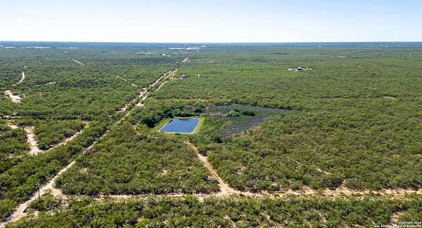 190 Acres of Recreational Land with Home for Sale in Carrizo Springs, Texas