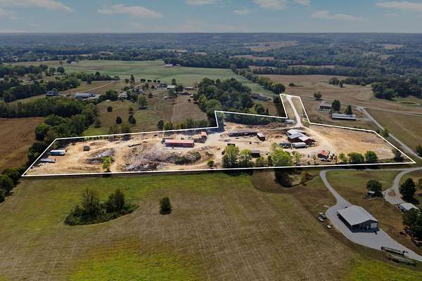 14.7 Acres of Improved Commercial Land for Auction in Cedar Hill, Tennessee