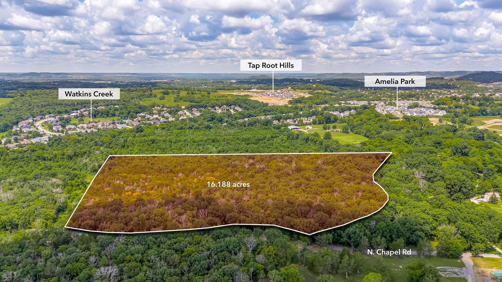 16.2 Acres of Agricultural Land for Sale in Franklin, Tennessee